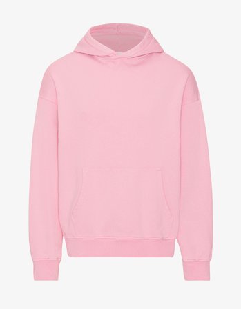 Organic Oversized Hood - Flamingo Pink - XL