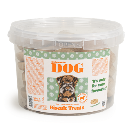 My favourite DOG - Kaker med lammesmak 1,2kg - Hund - Hundegodbiter & tyggebein - Hundekjeks & kjeksbein - ZOO.no