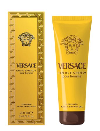 Versace Fragrance Eros Energy Bath & Shower Gel - Nude - 250 ML