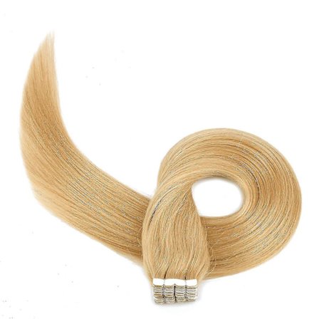 12 tommer Mini Tape Human Cream Hår Extensions Til Kvinder