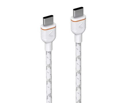 UNISYNK USB-C to USB-C Cable 240W White 1.2m