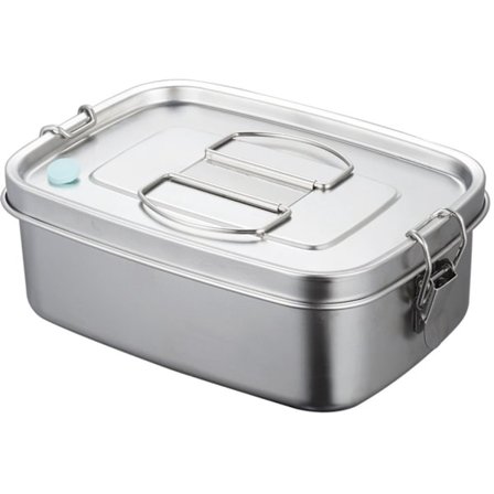 Matboks i rustfritt stål 1100ml Lekkasjesikker Bento-boks med rom, miljøvennlig for skole, kontor, barn og voksne