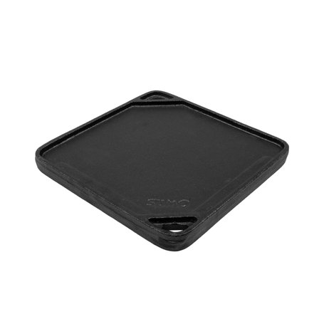 Kamado sumo Dubbelsidig gjutjärnsplatta | Utematlagning > Stekhällar > Stekplatta | Bagaren och Kocken