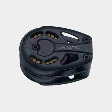Harken 57mm Aluminum Double Footblock (3222)