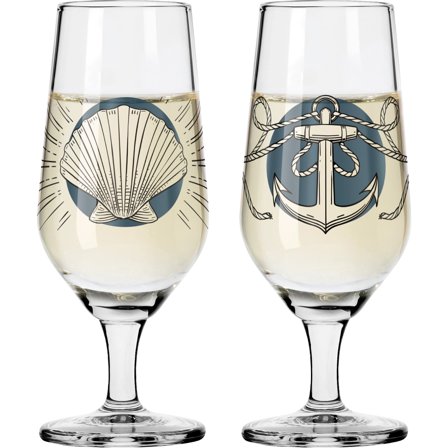Ritzenhoff Brauchzeit snapseglas 2-pak, NO:1&2 | KitchenOne