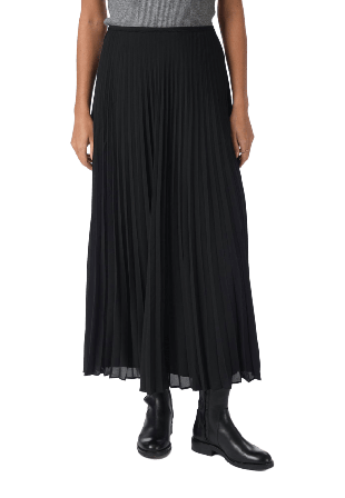 Neo Noir Boni Simple Plisse Skirt Kjolar Dam Svart 38