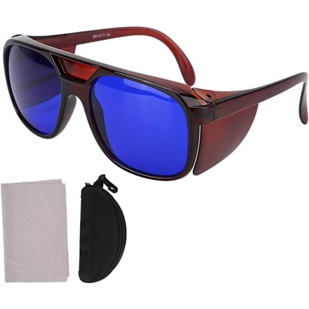 Laserbriller, sikkerhetslaserbriller for kvinner Lysbeskyttende