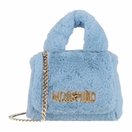 Moschino Shoulder Tass , Blauw , Dames , Maat: ONE Size
