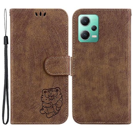 För Xiaomi Poco X5 5g/redmi Note 12 5g (global) Plånbok Phone case Imprint Anti-drop cover
