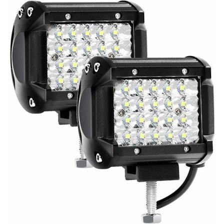 12V 144W LED Arbejdslampe Vandtæt IP67 10500lm til Bil Lastbil Traktor Pakke med 2 Forskellige Farver YYV