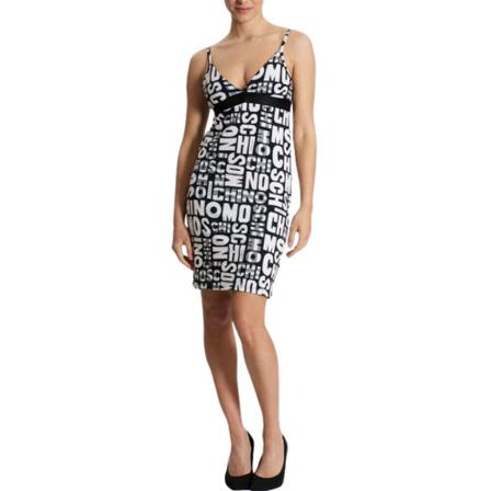 Moschino, Short Dresses Zwart, Dames, Maat:L