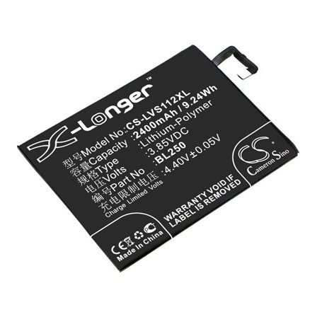 Akku älypuhelin, Matkapuhelin Lenovo Vibe S1, S1a40 ja muut.