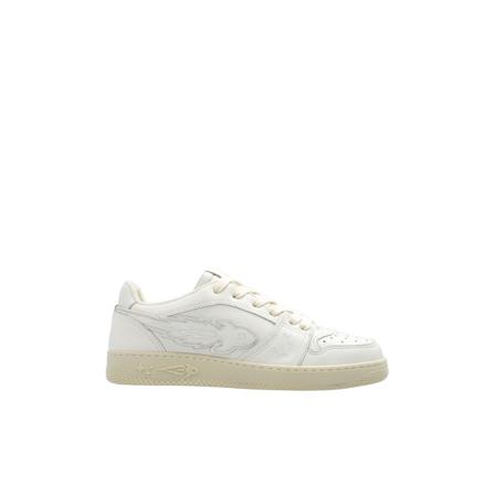 Enterprise Japan, Sneakers Beige, Dames, Maat:36 EU,leer,Patches