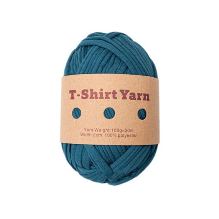 Tjockt Garn, Elastiskt Tyg T-shirt Garn, Spaghetti Garn för Hand DIY Väska Filt Kudde Virkning
