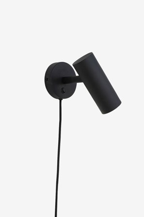 House Nordic - Vegglampe Paris - Svart - Vegglamper - Fra Homeroom