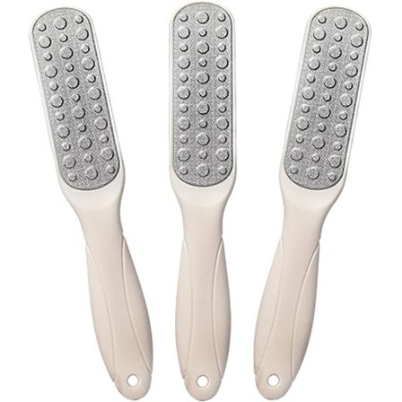 3-delad fotfil Professionell dubbelsidig pedikyrverktygssats