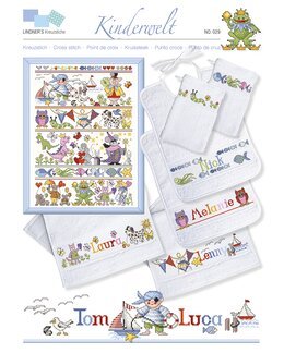 Korsstingsmønster Navn - Lindner's Kreuzstiche