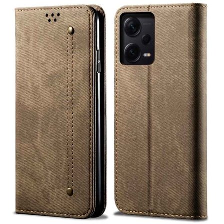Jeans Xiaomi Redmi Note 12 Pro fodral - Brun