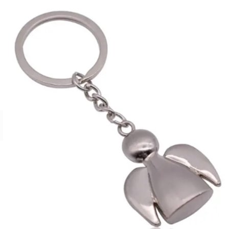 Nøglering farvet engel skytsengel julegave