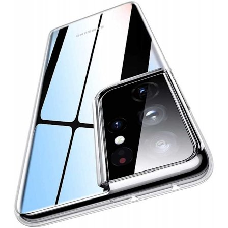 Samsung S21 Ultra -iskuja vaimentava silikonikotelo Simple