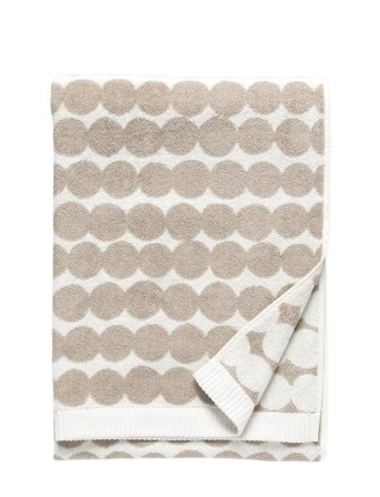 Marimekko Home Räsymatto Bath Towel 70X150 Cm - Beige - 70X150CM