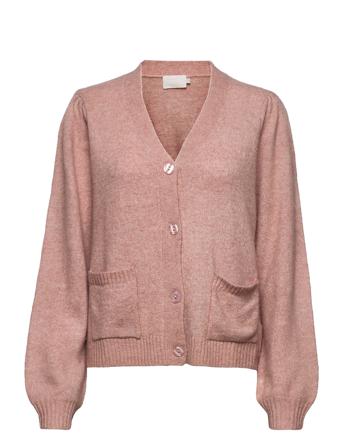 Angelia Knit Cardigan Pink Minus