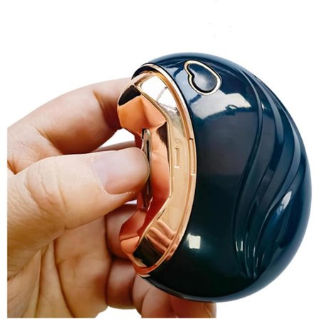 Elektrisk Automatisk Negleklipper 2 i 1 Genopladelig Elektrisk Negleklipper til Dreng og Pige og Voksne Sikker Negleklipper Gør Ikke Håndet Sår (Sort)