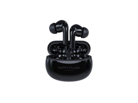 Headset HAPPY PLUGS Joy Pro ANC In-Ear svart - Lyreco - Datorprodukter - Ljud och bild - Hörlurar - In-Ear