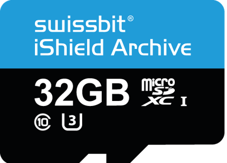 SWISSBIT PS-66u iShield Archive 32 GB microSD Card
