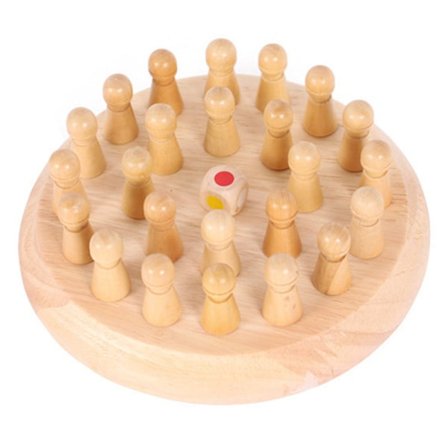 Toys of Wood Oxford Wooden Memory Games for Kids and Adults - F