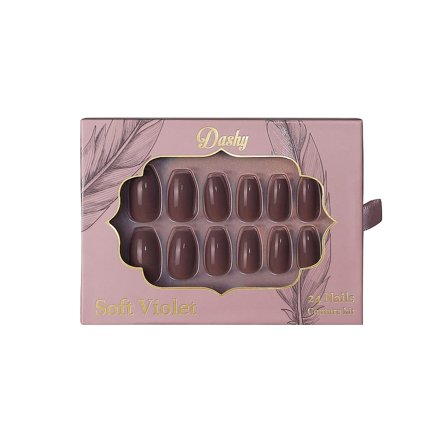Dashy Faux Nails Soft Violet, Makeup, Kunstige Negle Og Tilbehør, Kunstige Negle