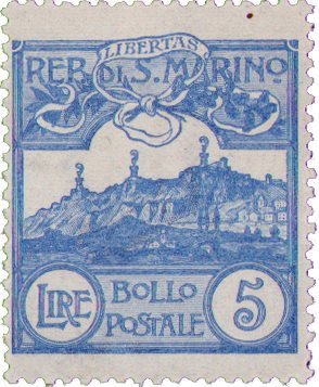 San Marino 1903 - MICHEL 45 - Postfrisk