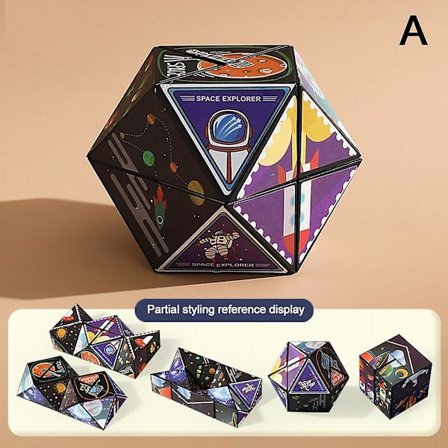Infinity 3D Stereoskopisk Magisk Kub, Inspirera Barns Kreativitet, Tidiga Leksaker, Utmärkt Gåva Till Barn (LGL)