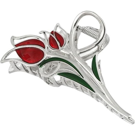 Blomster Hårklemme Metal Hårklemme Hårnåle til Hår Guld Tiara Hårnåle til Langt Hår Dame Barrettes