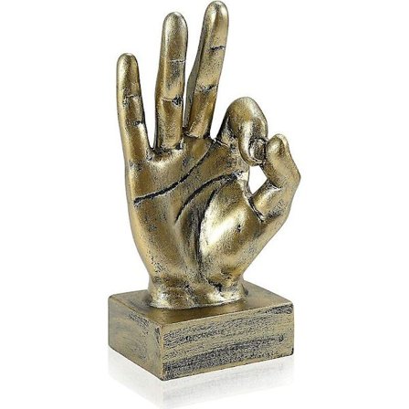 Dekorative Statuer Finger Skulptur Dekor Kontor Gestus Kontor Finger Statuer Finger Statuer Skulptur Til Kontor Dekoration Hjem Ornamenter Figur