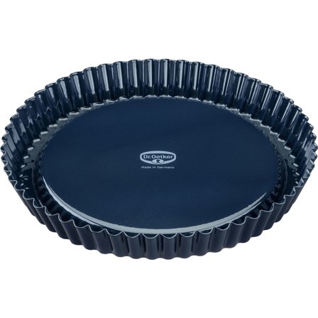 Dr oetker Tærteform 28 cm, emaljeret stål - Mørkeblå | KitchenOne