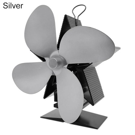 Öppen spis Fläkt Braskamin SILVER silver