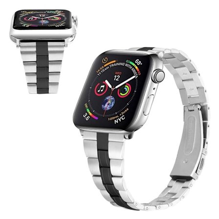 Apple Watch Series 6 / 5 40mm stainless steel chain watch band - Black