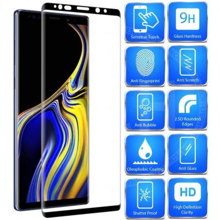 Samsung Note 9 Fullframe 3d 0.26mm 2.5d 9h Härdat Glas Transparent
