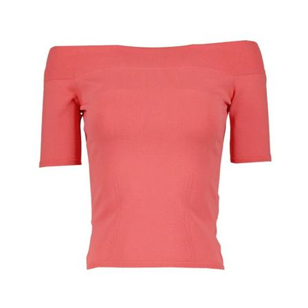 Alexander McQueen, Tops Czerwony, Kobieta, Rozmiar: M