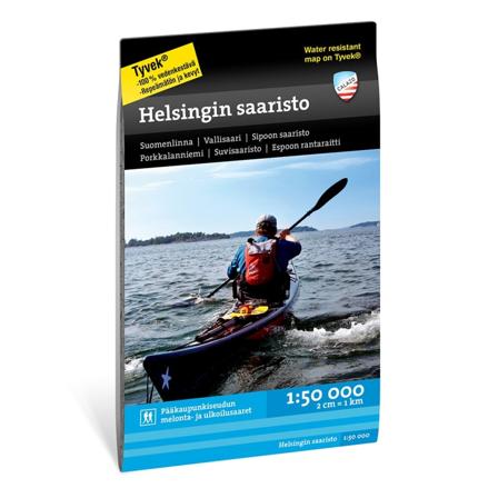 Calazo förlag Helsingin saaristo 1:50.000 literature Black OneSize