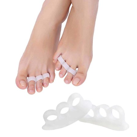 2 -Pack Toe Separators - Hallux Valgus