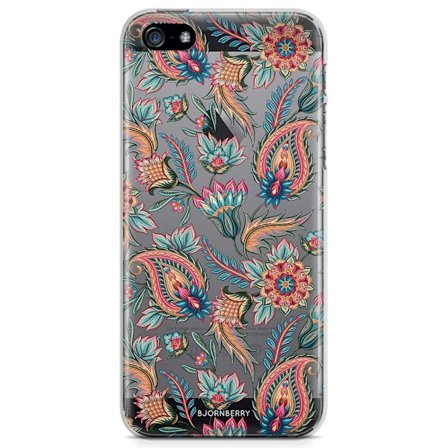 Bjornberry iPhone 5/5S/SE TPU Skal - Paisley