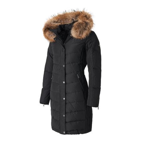 Saki Evelyn Down Frakke Sort, Dame Parka