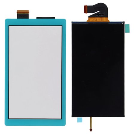 Ersättnings LCD-skärm för Switch Lite, hållbar ersättnings LCD-skärmpanel reparationsdelar för Switch LiteBlue