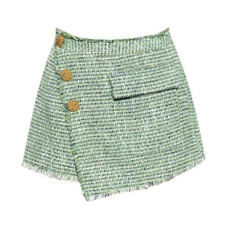 Self Portrait, Short Shorts Groen, Dames, Maat:S