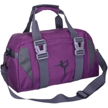 Dans duffle taske til piger sport gymnastik tasker til børn kran dans taske jazz ballet hip hop taske lilla sportstaske