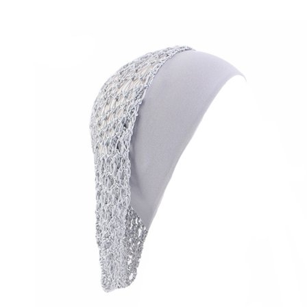 Elastisk hårnät med bred kant - Perfekt för sömn och hårvård