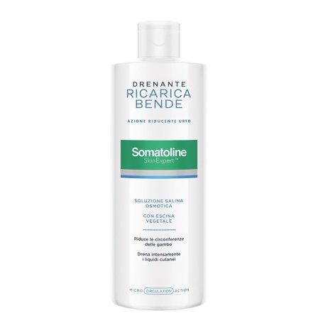 Somatoline Bende Snellenti Drenanti Kit Ricarica Azione riducente urto 400ml - Guaine e Patch