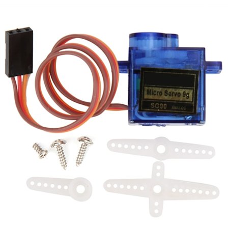 SG90 Servomotor 90-180 Graders Fjernbetjening RC Robotarm Helikopter Fly Tilbehør